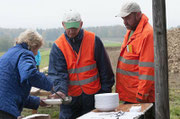 Eine wärmende Suppe für Treiber und Jäger