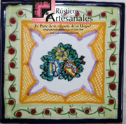 23 JIASU. Set de 12 Piezas. Azulejo Talavera Poblana.