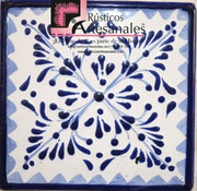 21 LAN. Set de 12 Piezas. Azulejo Talavera Poblana.