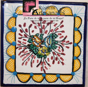 19 KASAKIR.  Set de 12 Piezas. Azulejo Talavera Poblana.