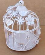 Jaja metal rosa palo. Ref 18396. 17x13