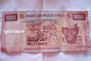 Djibouti. Währung Djibouti Franc.