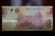 Mexico. Währung Mexicanischer Peso.