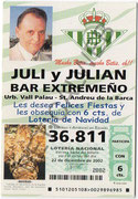 2003-09 / BAR EXTREMEÑO JULI Y JULIÁN