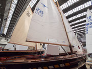 Albert Wester's eerste eigen schip, de 300 - tentoongesteld met de 835 op de Hiswa 2018