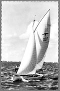 Valk 207 - in deze geleende Valk "Prae Record" behaalde Albert Wester zijn eerste kampioenschap
