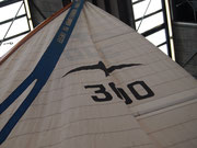 Albert Wester's eerste eigen schip, de 300 - tentoongesteld met de 835 op de Hiswa 2018