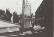 Albert Wester's eerste eigen schip, de 300