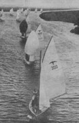 Albert Wester's eerste eigen schip, de 300