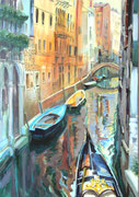 Venedig (2),  70 x 100 cm, Acryl auf Leinwand 