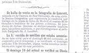 Boletin de loterias y toroos 1865 venta benefica