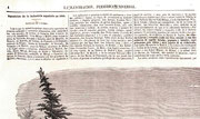 Anuncio revista La ilustracion 4 enero 1850 de la exposición en que participarían con papeles jaspeados