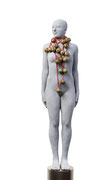 A. CAÑERO. Mujer con cascabeles. 2013. Ed. 6. Bronze. 167 x 34 x 34 cm.