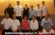 Zen-Ki-Budo - Selbstverteidigungskurs 27.04.2013