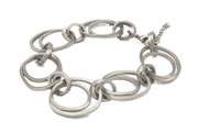 Armband Edelstahl Kringel 