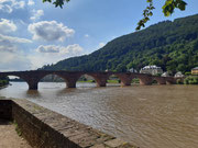 Karl-Theodor Brücke - Heidelberg/D, fertig: 1788, Bogenbrücke, 200m lang