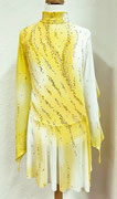 Kürkleid mit Farbverlauf