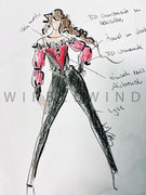 Themenanzug `Moulin Rouge ´