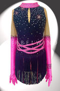 Kürkleid mit Fransenrock