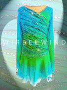 Figure skating dress