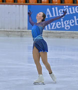 Kürkleid mit Farbverlauf