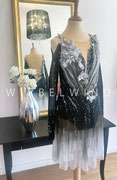 Kürkleid `Black Swan `