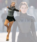 Kürkleid zum Thema `Tribute von Panem ´