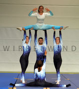 Kürkleidung ( Damenoverall + Herrenkombi ) für Akrobatikgruppe