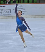 Kürkleid mit Farbverlauf