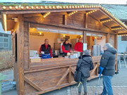 Hütte Verkaufswagen