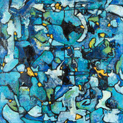 Rencontre arctique 100x100cm