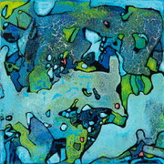 Curiosité aquatique 2 30x30cm