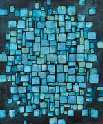 Voyage d'azur 46x38cm