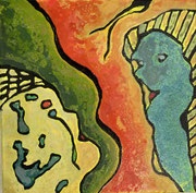 Protection divine 20x20cm