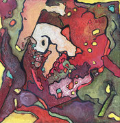 Mystérieux personnage 20x20cm