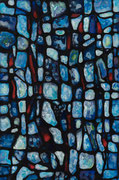Vitrail de l'aube 41x27cm
