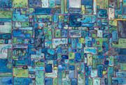 Visages lunaires 130x195cm