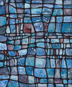 Vitrail matinal 55x46cm