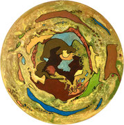 Tourbillon coloré 80cm