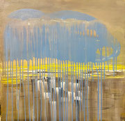 70x 70 cm Acryl auf Leinwand - Desert Rain