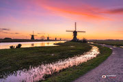 Landschapsfotografie: 'Sunrise' in Werelderfgoed Kinderdijk