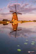 Landschapsfotografie: 'Typical Dutch'; molen bij Groot-Ammers
