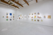 モノタイプによる作品展会場風景『置き去られた鏡』2024, ギャラリーノマル, 大阪/The Forsaken Mirror, Gallery Nomart, Osaka