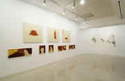 HEIDI47, video, oil on canvas,pencil on paper, print,mixed media installation, Shinanobashi Gallery, 2007/photo:Fukunaga Kazuo