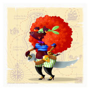 Illustration personnelle Cochon pirate -2011-