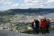 Bergen - Au sommet du mont Floyen(320m)