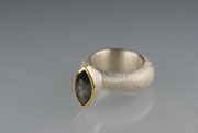 Ring - Golschmied - Silber - Feingold - Rosenquarz