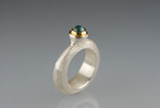 Ring - Golschmied - Silber - Feingold - Aquamarin