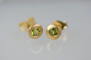 Ohrstecker - Goldschmied - Gelbgold - Peridot