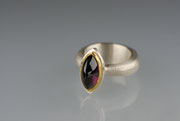 Ring - Golschmied - Silber - Feingold - Amethyst